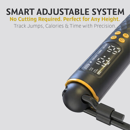 Heika SmartSkip™ Pro – 2-in-1 Smart Digital Jump Rope for Home Cardio