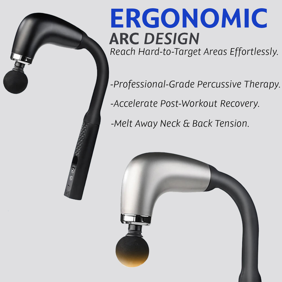 Heika ProVolt™ Mini Massage Gun | Deep Tissue Muscle Recovery & Pain Relief