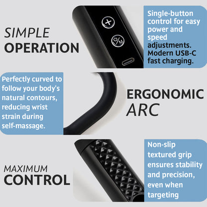 Heika ProVolt™ Mini Massage Gun | Deep Tissue Muscle Recovery & Pain Relief