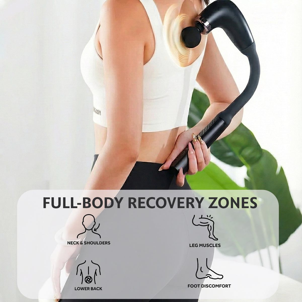 Heika ProVolt™ Mini Massage Gun | Deep Tissue Muscle Recovery & Pain Relief