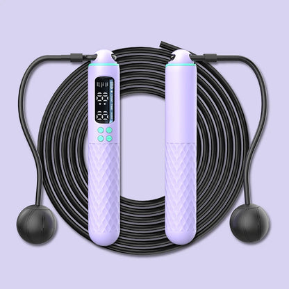 Heika SmartSkip™ Pro – 2-in-1 Smart Digital Jump Rope for Home Cardio