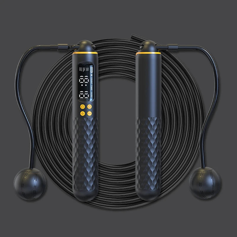 Heika SmartSkip™ Pro – 2-in-1 Smart Digital Jump Rope for Home Cardio