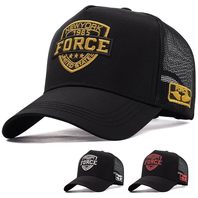 Tall Crown Hat Sun-proof Baseball Cap Thin Mesh Breathable